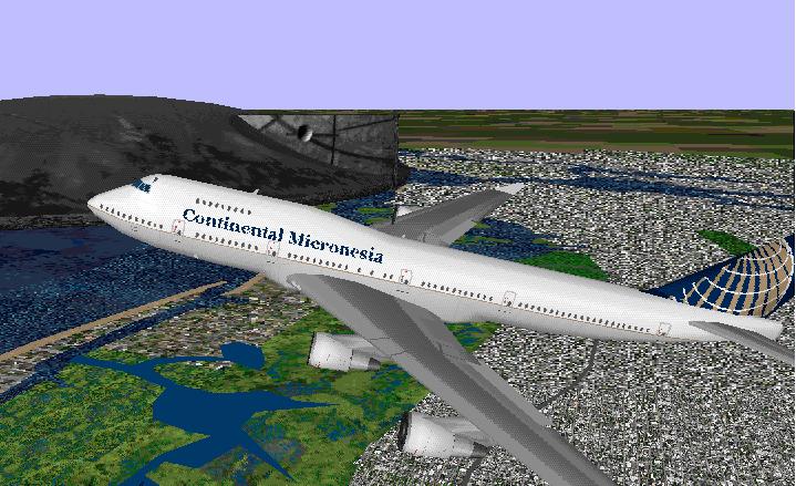 Continental Airlines B747-400