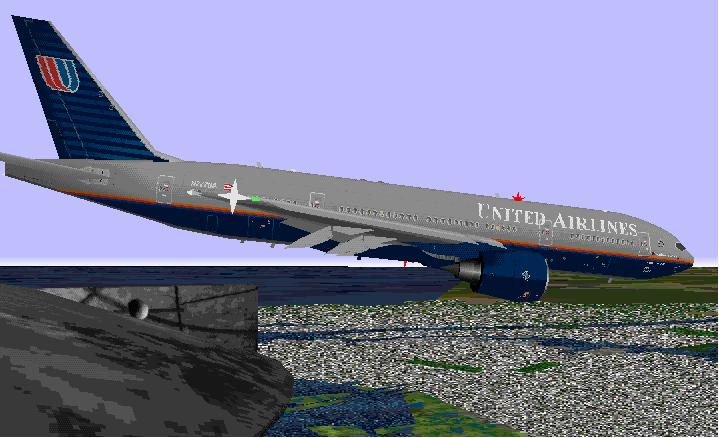 United Airlines B777-200-N777UA
