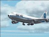 Default Textures Repaint For The Boeing 747_400 For Fs2002 In Pan Am Livery By Alvery Guil
