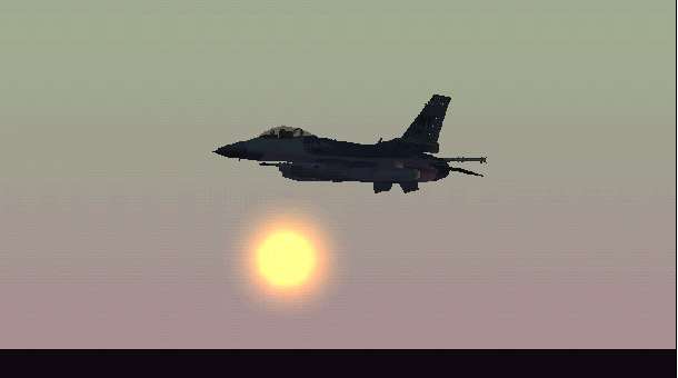 F16 Sunset