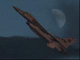 f-16 sunset #3