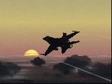 f-16 sunset #1