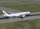A330 touchdown