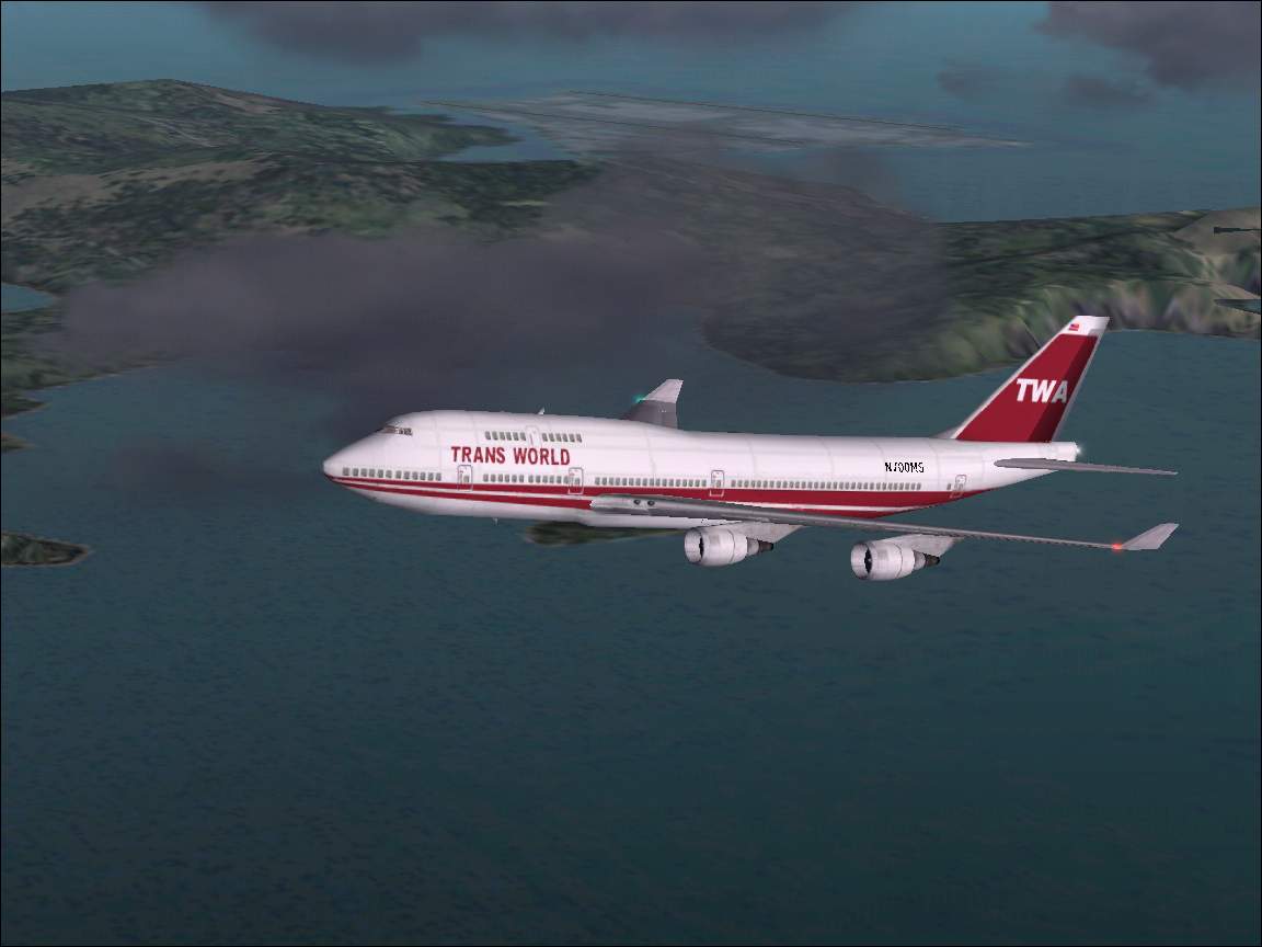 TWA 747-400
