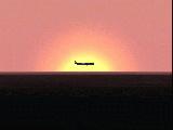 Airbus 330-300 at Sunrise