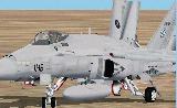 F-18 flyby