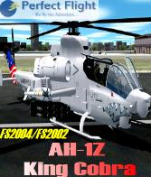AH-1Z King Cobra package for FS2004/FS2002