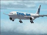 Fs2002 Textures Repaint Of The A330_200 By Project Opensky In The Pan Am Livery Pan Am Tex