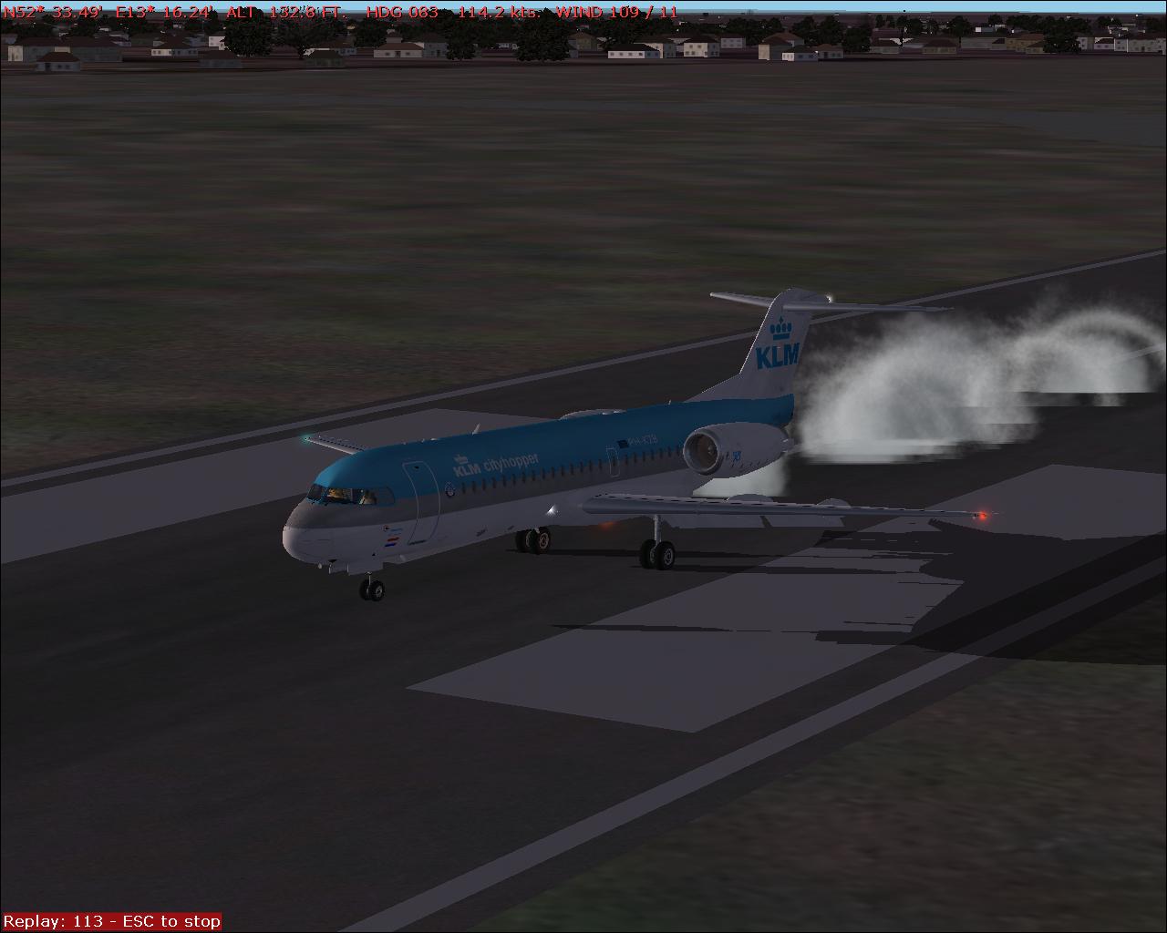 KLM FFokker 70