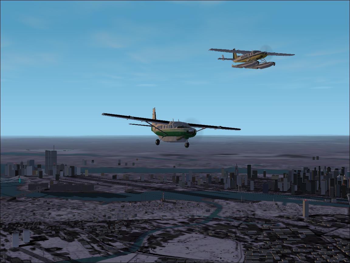 Cessnas over New York