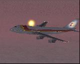 At 35,000 Iberia Cruising (Dawn)