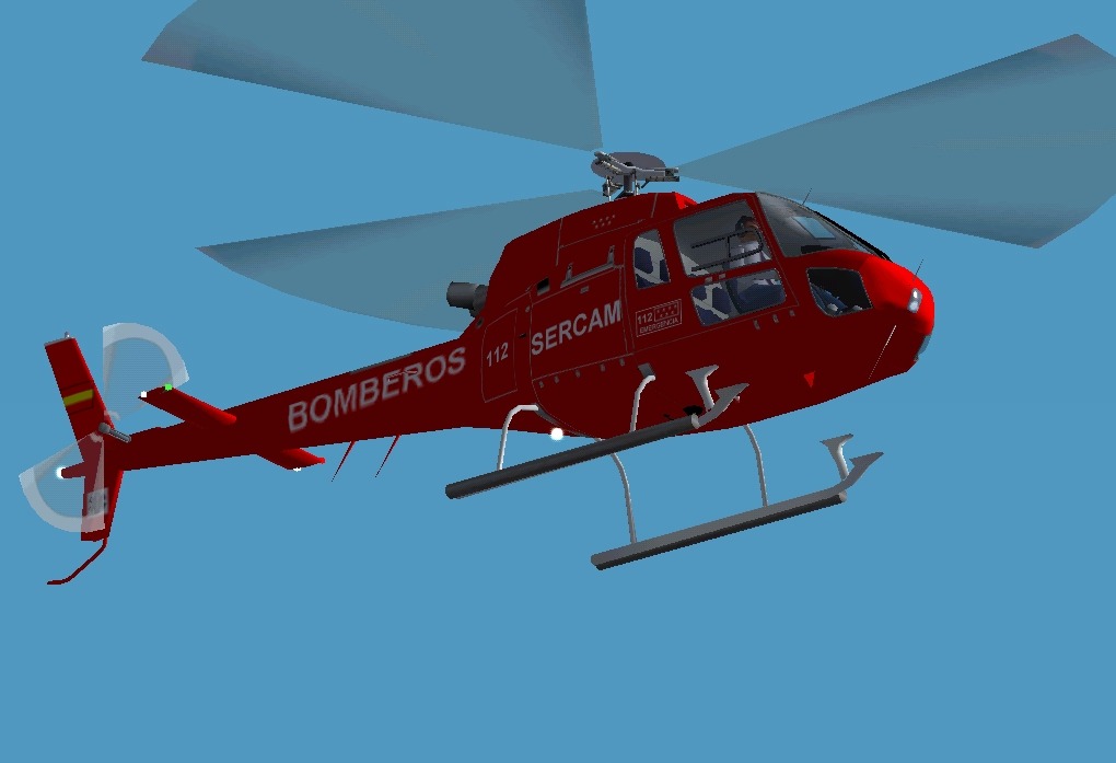 eurocopter as350 del SERCAM