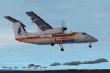 De-Havilland Canada Dhc8-300 Iberia Regional Fs2002 Pro Default Aircrat Textures Repaint B — 1
