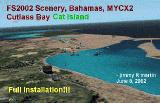 Fs2002 Scenery, Cutlass Bay, Bahamas Mycx2 — 1
