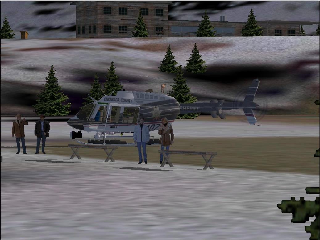 Bell Chopper at Holger Lake