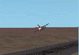 Tornado taking off in kuwait
