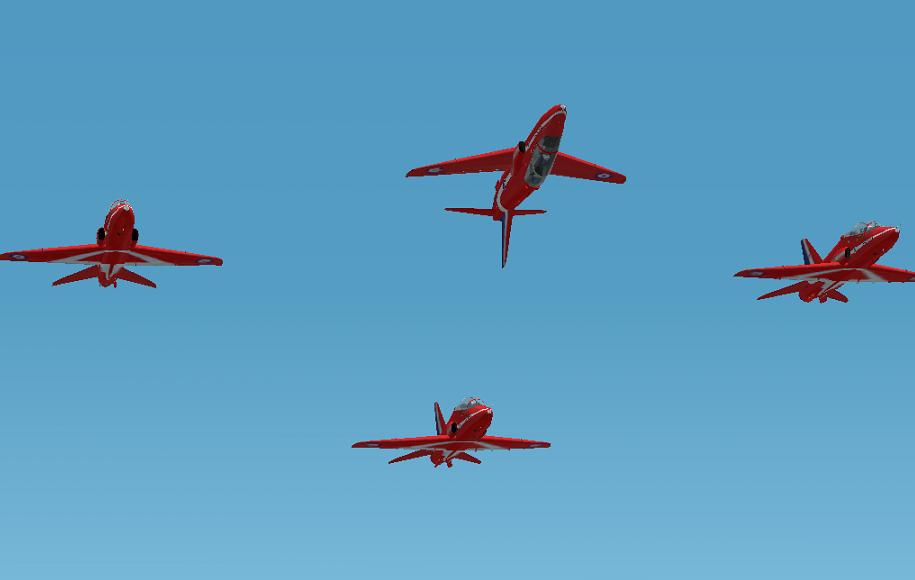 Red Arrows Leader