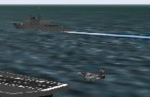 Fs2002 Scenery - Aircraft Carrier And Escorts In English Channel
