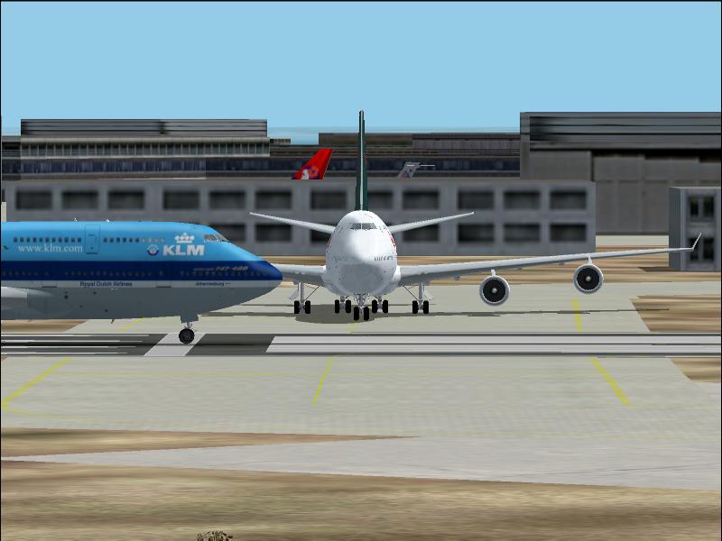 747-400's