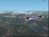 Just flying.