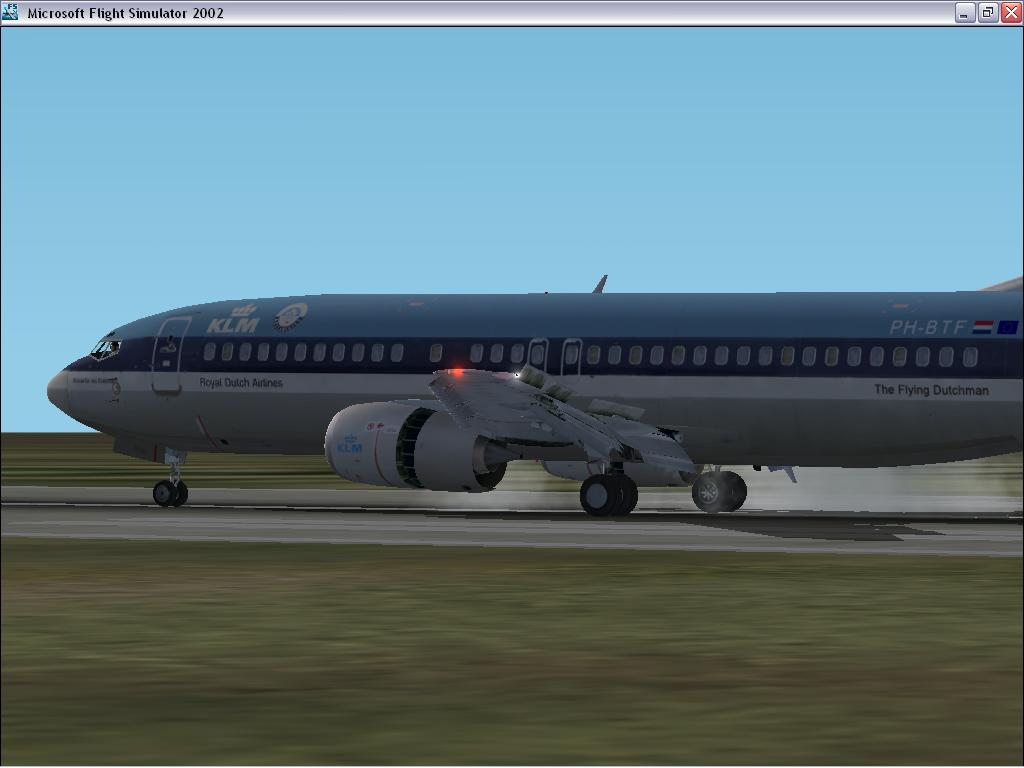 Landing 737