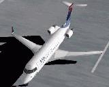 Fs2002 Canadair/Bombardier Rj200-Er Regional Jet Atlantic Southeast Airlines A Delta Conne — 1