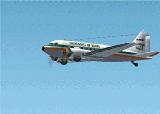 Fs2002 University Of Miami Dc-3 Fictional Rendering Of The World Famous Douglas Dc-3, With — 1