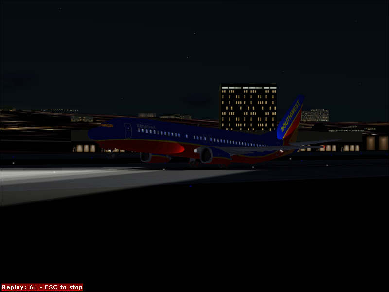 Southwest landing