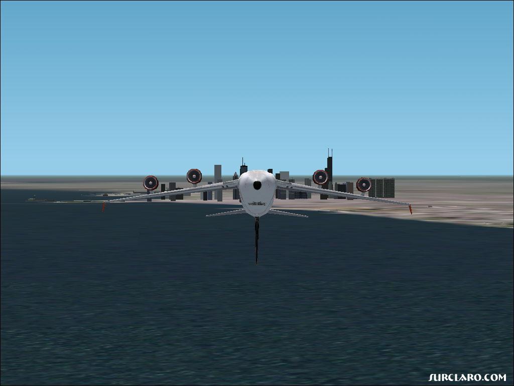 Overhead 747