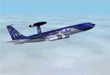 Fs2002 Boeing E-3 Nato Awacs-P&W Engines Us Air Force E-3 Sentry Military Version Of The B — 1