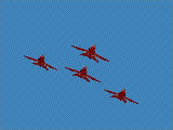 Red Arrows approach JFK