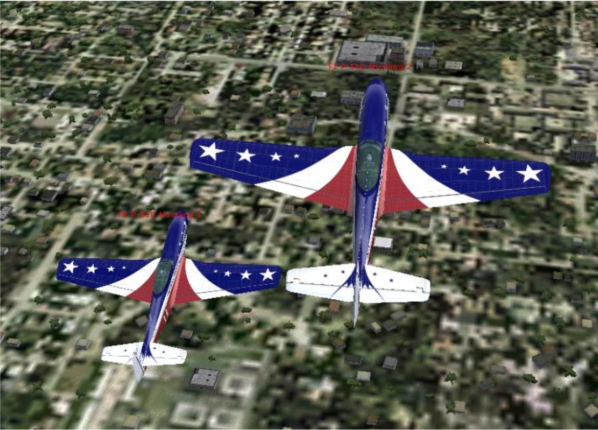 P-51 Formation