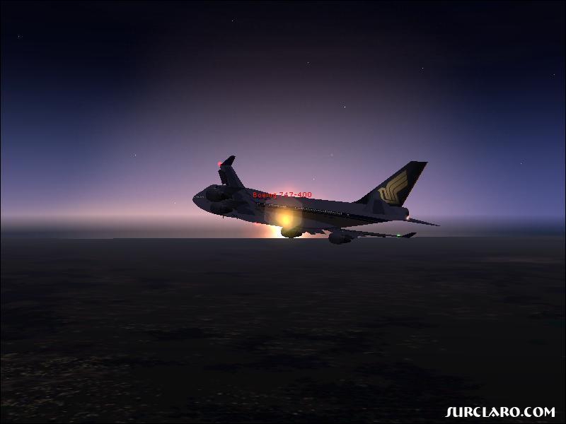 Meljet 744 Singapore Airlines