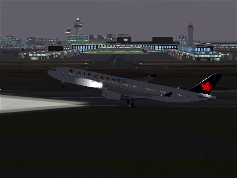 Air Canada In EHAM wonderful scenery!!!!!!!!!!!!!