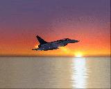 Eurofighter at Dusk