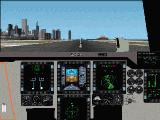 Fs2002 Panel Boeing B-2 Panel For B-2 Bomber Al Sustems On A Single Panel With Gps Atc Map — 1