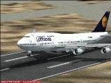 Textures Repaint Of The Default 747-400 In The Lufthansa Livery — 1