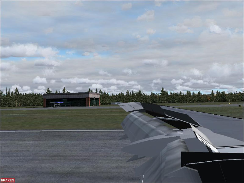 Stopping on the runway