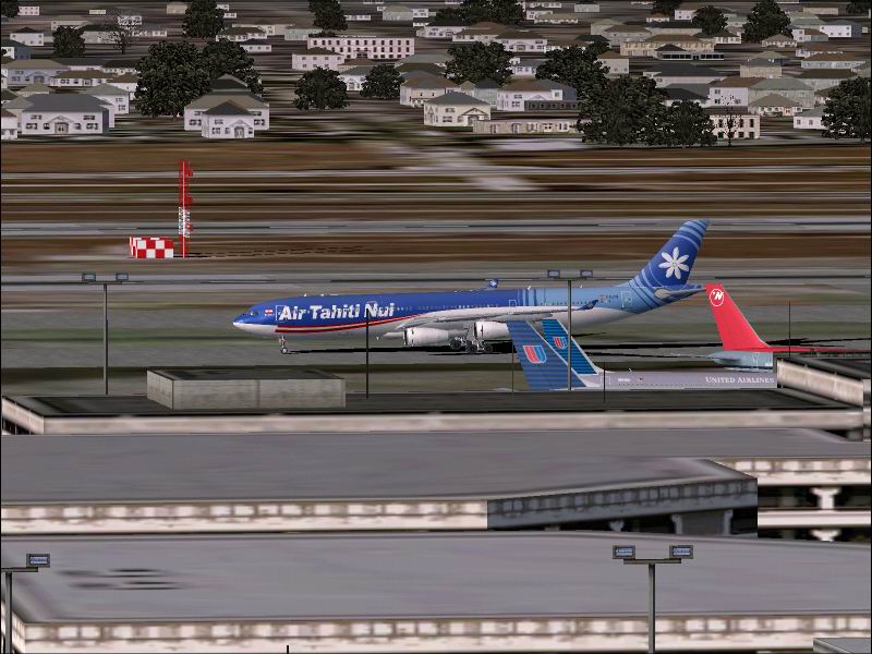 Air Tahiti Nui at KLAX