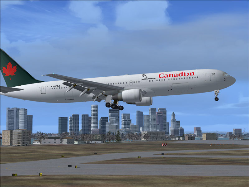 Landing a nice jet