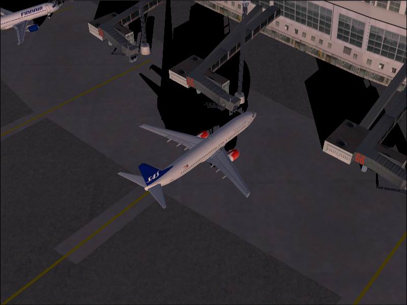 SAS B737-800 at ESSA