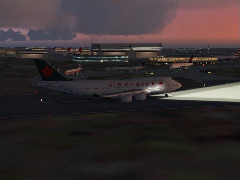 Dusk at CYYZ