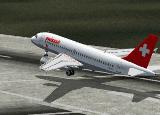 Fs2002 Swissair A319-112 (Rümlang) Features Fully Moving Parts — 1