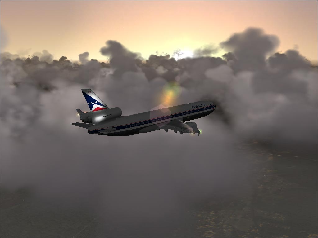 Delta MD-11 Sunrise 2