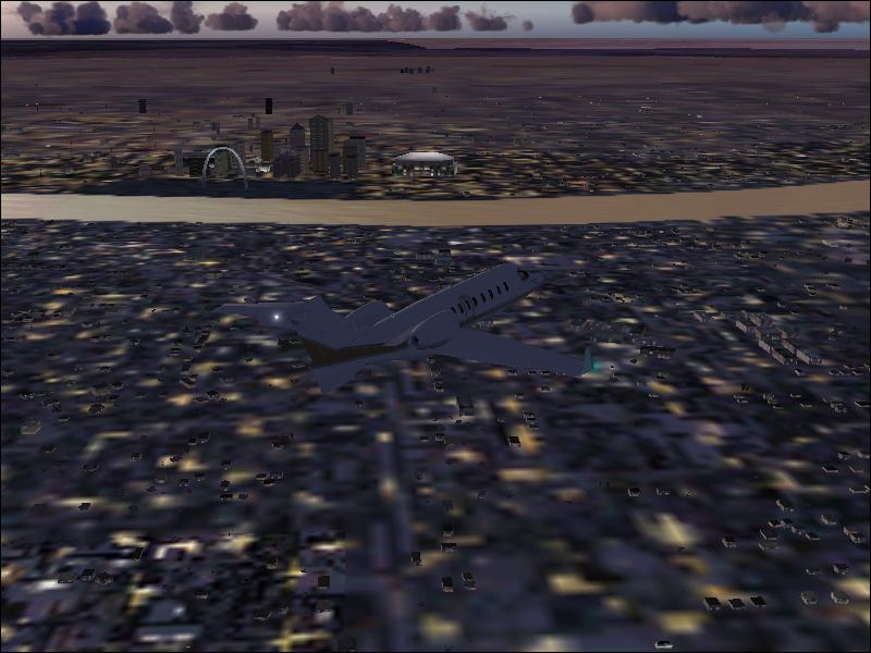Final approach for KSTL