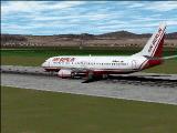 Air Berlin B737-400 Texture Replacement At Last Here It Is, The Air Berlin Livery Of The G — 1