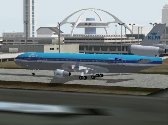 KLM in KLAX