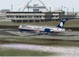 MD-83 in Parking KLAX