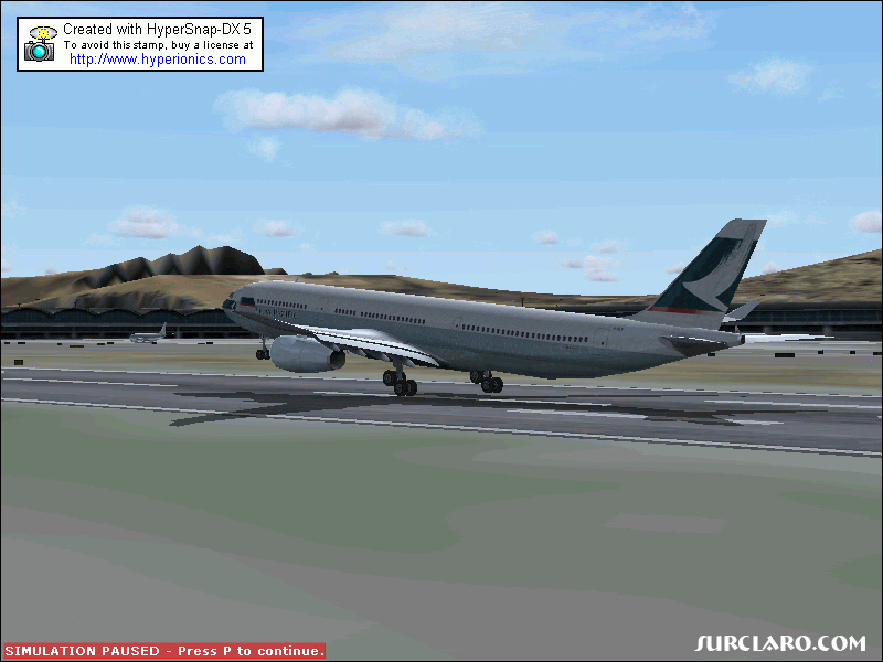A330-300 of Cathy Pacific