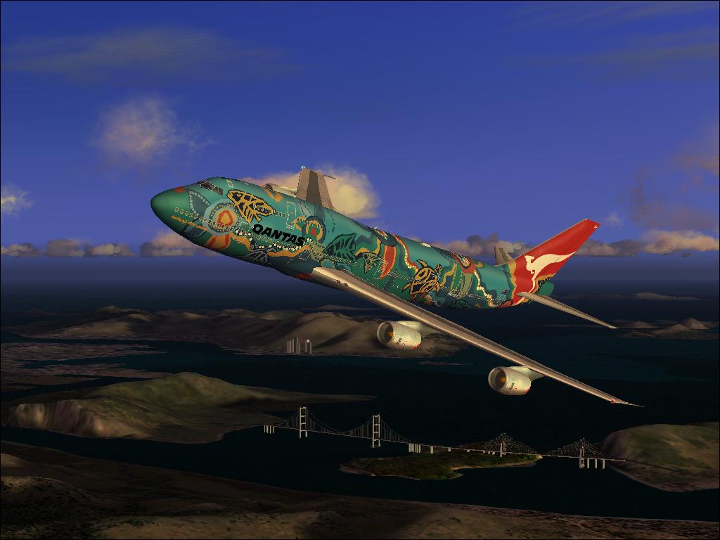 747 Qantas Hong Kong 02